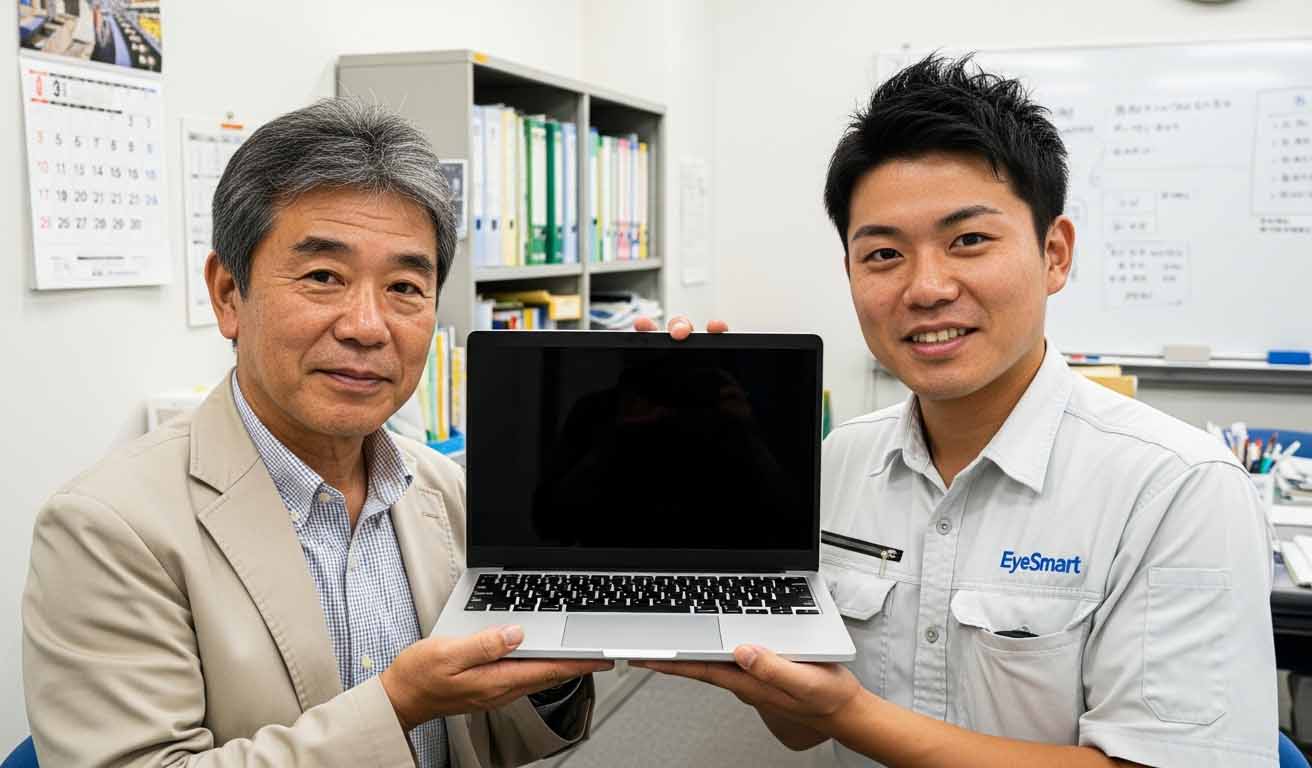 オペレーターが法人対応しているイメージ